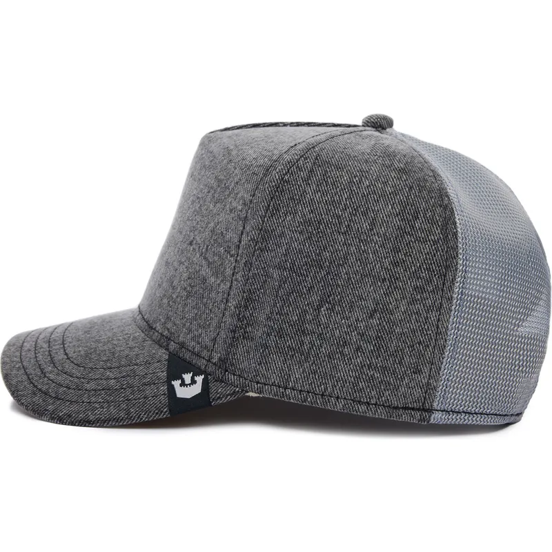 Gorra Curva Gris Snapback The Farm Nude Denim De Goorin Bros