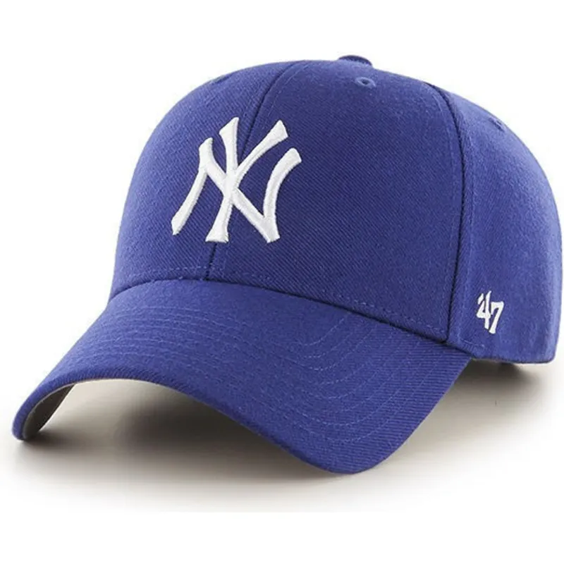 petten-gebogen-blauw-verstelbaar-voor-kinderen-van-new-york-yankees-mlb-van-47-brand