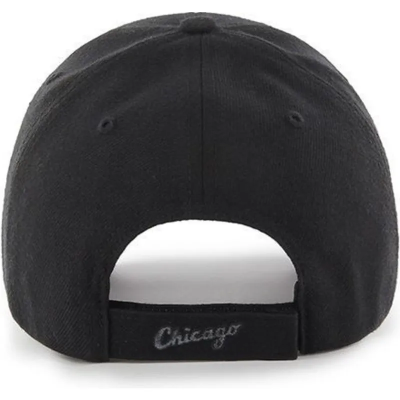 petten-gebogen-zwart-verstelbaar-plateado-van-chicago-white-sox-mlb-van-47-brand