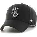 petten-gebogen-zwart-snapback-van-chicago-white-sox-mlb-van-47-brand
