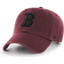 petten-gebogen-rood-verstelbaar-van-boston-red-sox-mlb-van-47-brand
