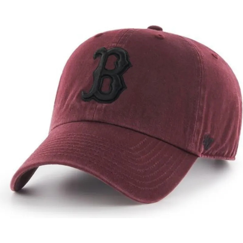 petten-gebogen-rood-verstelbaar-van-boston-red-sox-mlb-van-47-brand