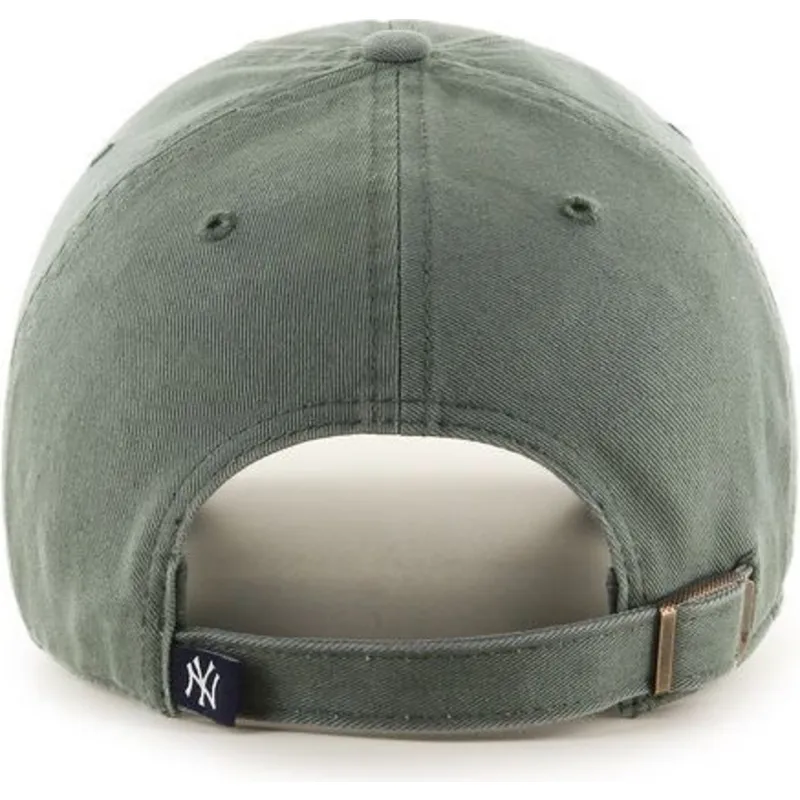 petten-gebogen-groen-verstelbare-band-van-new-york-yankees-mlb-van-47-brand