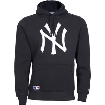 Sudadera con capucha azul marino Pullover Hoodie de New York Yankees MLB de New Era