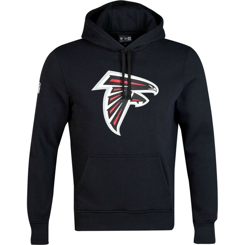 En trofast Forholdsvis spansk New Era Atlanta Falcons NFL Black Pullover Hoodie Sweatshirt: Caphunters.com
