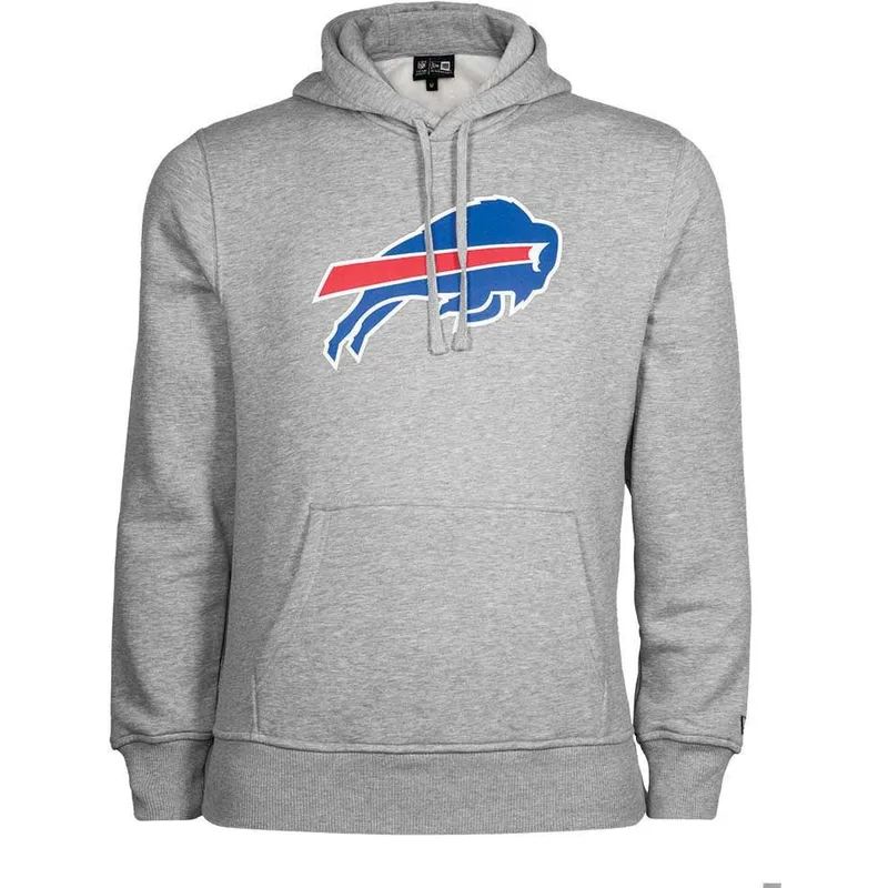 New Era Buffalo Bills męska bluza z kapturem szary szary M