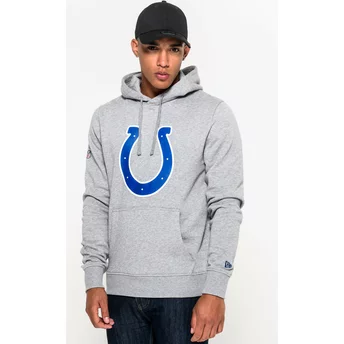 Sudadera con capucha gris Pullover Hoodie de Indianapolis Colts NFL de New Era