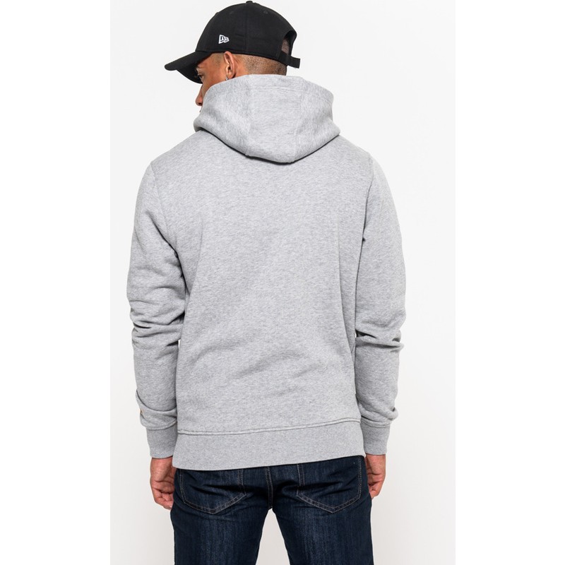 New Era Miami Dolphins NFL Grey Pullover Hoodie Sweatshirt