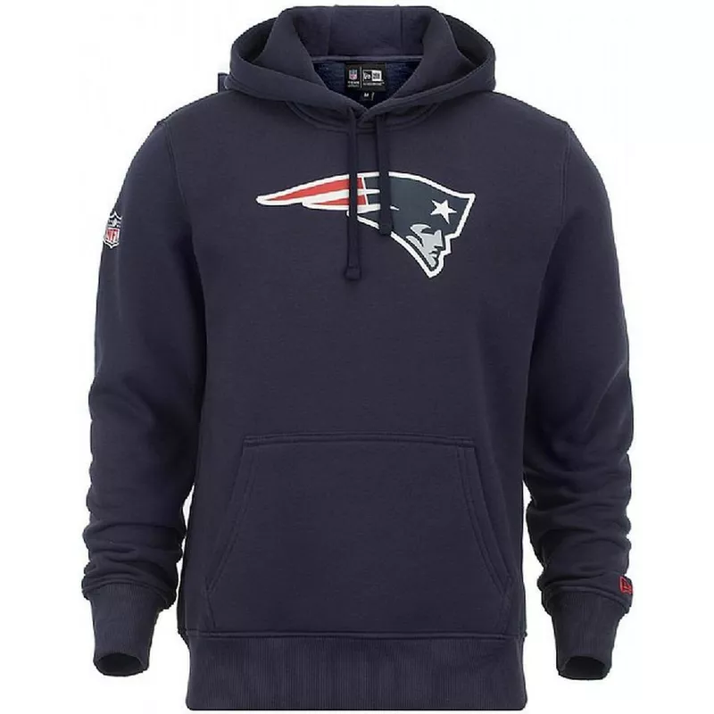 New Era New England Patriots NFL Blue Pullover Hoodie Sweatshirt