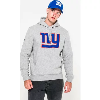 Sudadera con capucha gris Pullover Hoodie de New York Giants NFL de New Era
