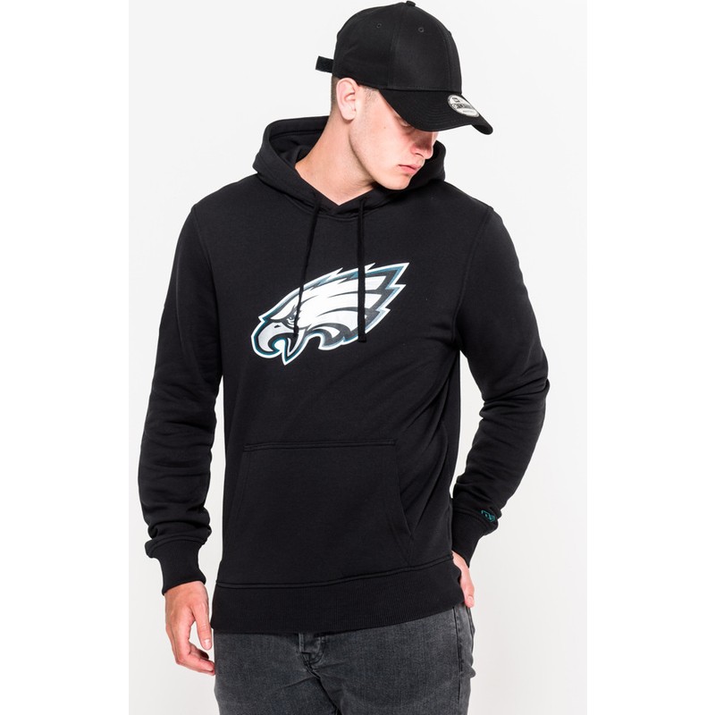 Philadelphia Eagles Antigua Victory Pullover Hoodie - Charcoal