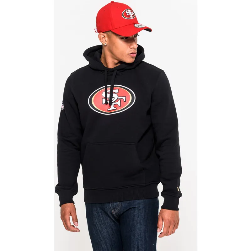 sweater-met-capuchon-zwart-pullover-hoodie-van-san-francisco-49ers-nfl-van-new-era