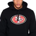 felpa-con-cappuccio-nera-pullover-hoodie-dei-san-francisco-49ers-nfl-di-new-era