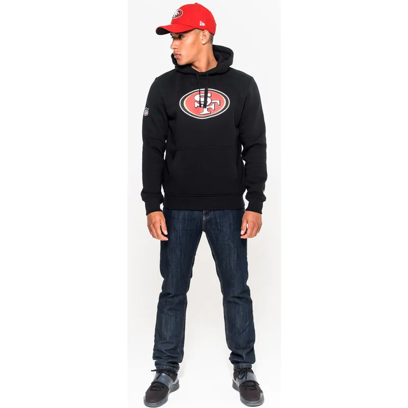 sweater-met-capuchon-zwart-pullover-hoodie-van-san-francisco-49ers-nfl-van-new-era