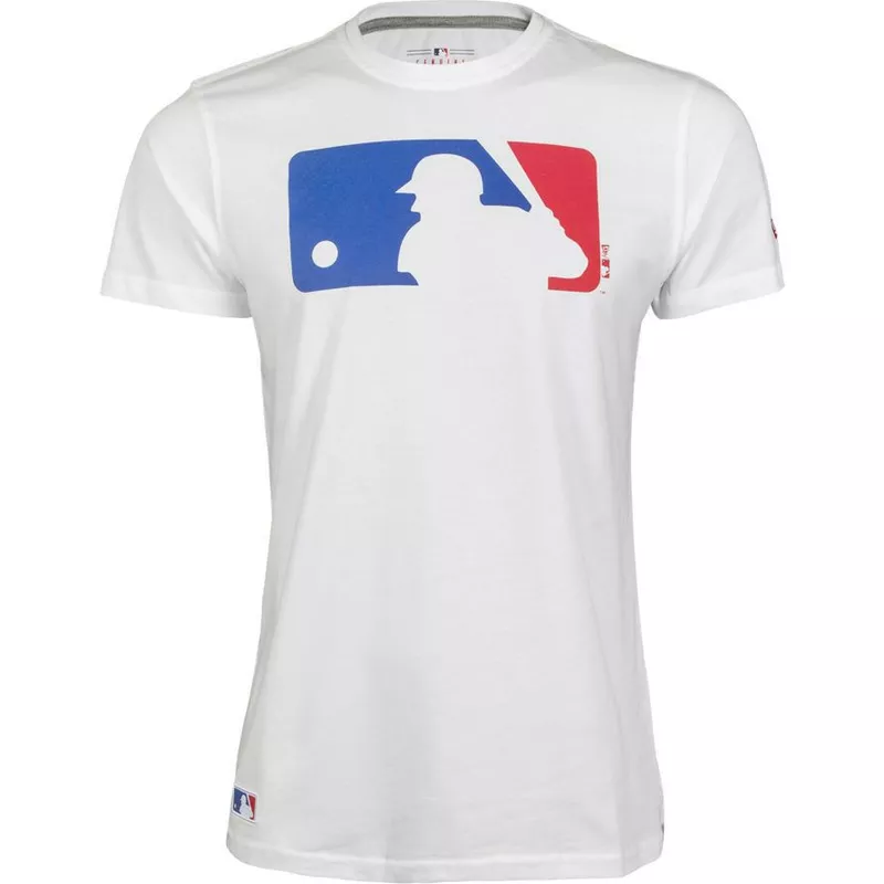 New Era MLB Logo Short Sleeve T-Shirt White M Man