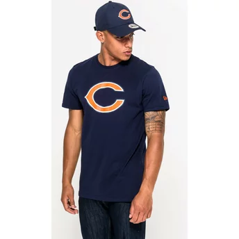 Camiseta de manga corta azul de Chicago Bears NFL de New Era