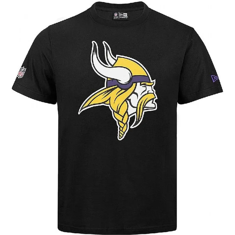 t-shirt-a-manche-courte-noir-minnesota-vikings-nfl-new-era