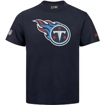 Camiseta de manga corta azul de Tennessee Titans NFL de New Era