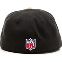 petten-plat-zwart-fitted-59fifty-authentic-on-field-game-van-new-orleans-saints-nfl-van-new-era