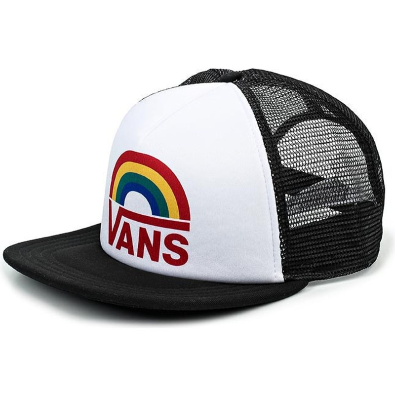 vans rainbow hat