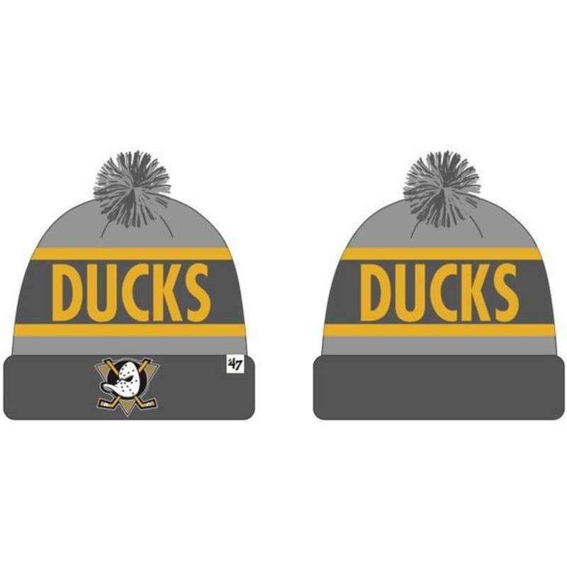 47-brand-anaheim-ducks-nhl-calgary-grey-beanie-with-pompom