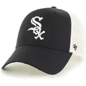 petten-gebogen-zwart-snapback-van-chicago-white-sox-mlb-van-47-brand