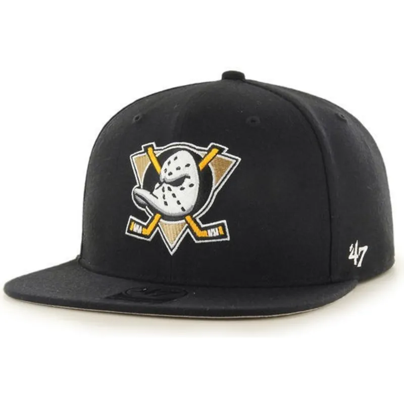 petten-plat-zwart-snapback-van-anaheim-ducks-nhl-van-47-brand
