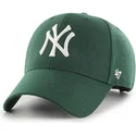 ciemnozielona-zakrzywiona-czapka-snapback-new-york-yankees-mlb-mvp-od-47-brand