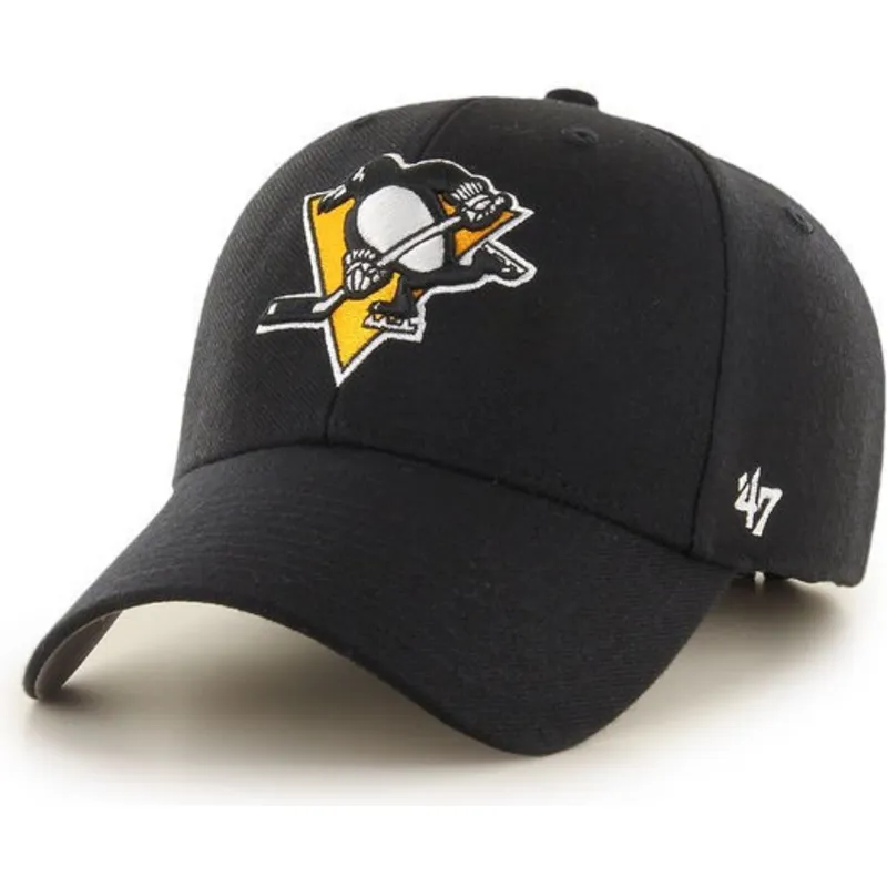 svart-kurvad-keps-pittsburgh-penguins-nhl-mvp-av-47-brand