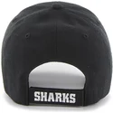 casquette-courbee-noire-san-jose-sharks-nhl-mvp-47-brand