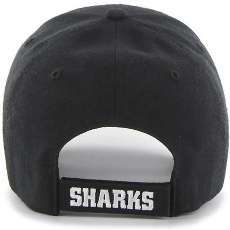 petten-gebogen-zwart-verstelbaar-van-san-jose-sharks-nhl-van-47-brand