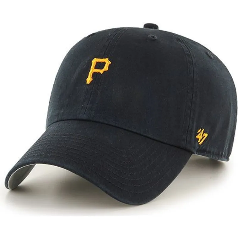 petten-gebogen-zwart-verstelbaar-mini-van-pittsburgh-pirates-mlb-van-47-brand