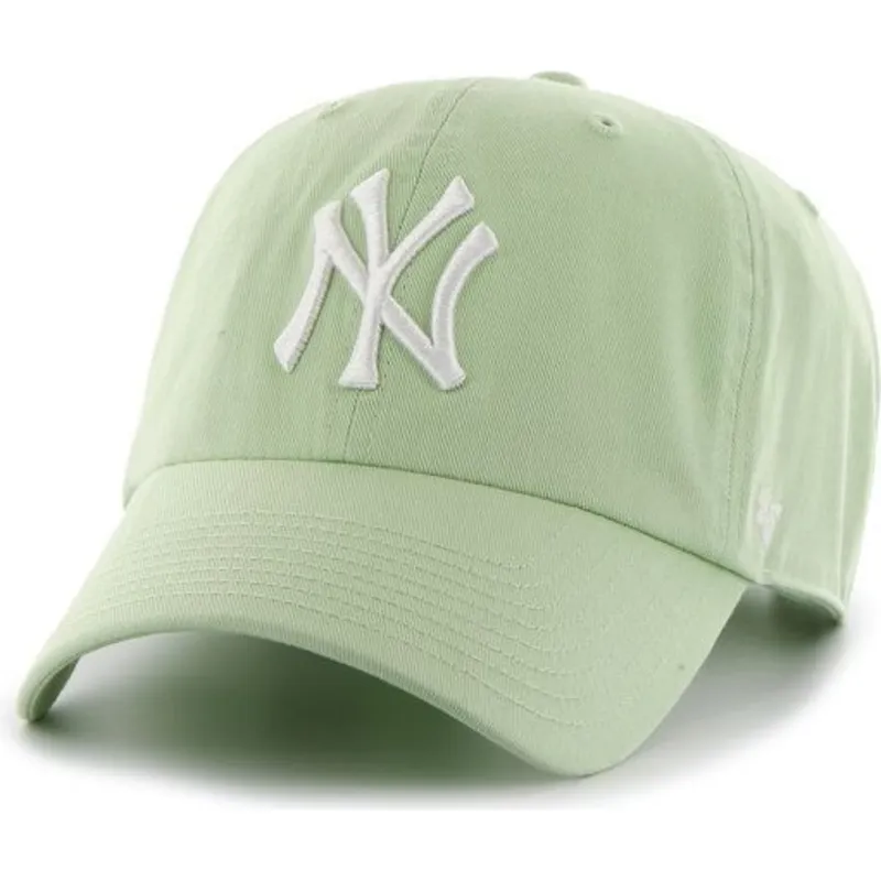 petten-gebogen-groen-verstelbaar-van-new-york-yankees-mlb-van-47-brand
