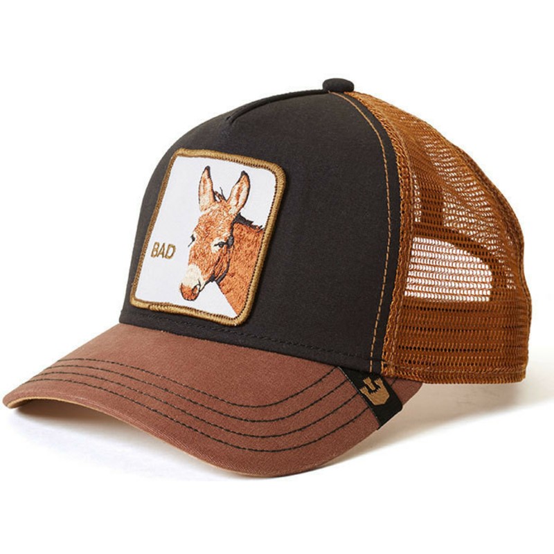 goorin-bros-donkey-bad-ass-brown-and-black-trucker-hat