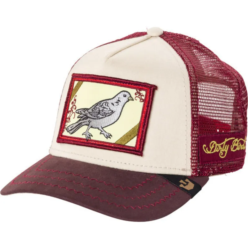 petten-gebogen-rood-snapback-the-farm-van-goorin-bros