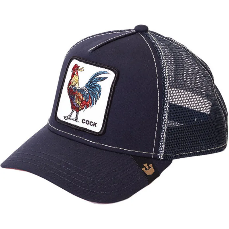 petten-gebogen-marineblauw-snapback-the-farm-van-goorin-bros