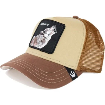 Cappellino trucker marrone lupoHowler di Goorin Bros.