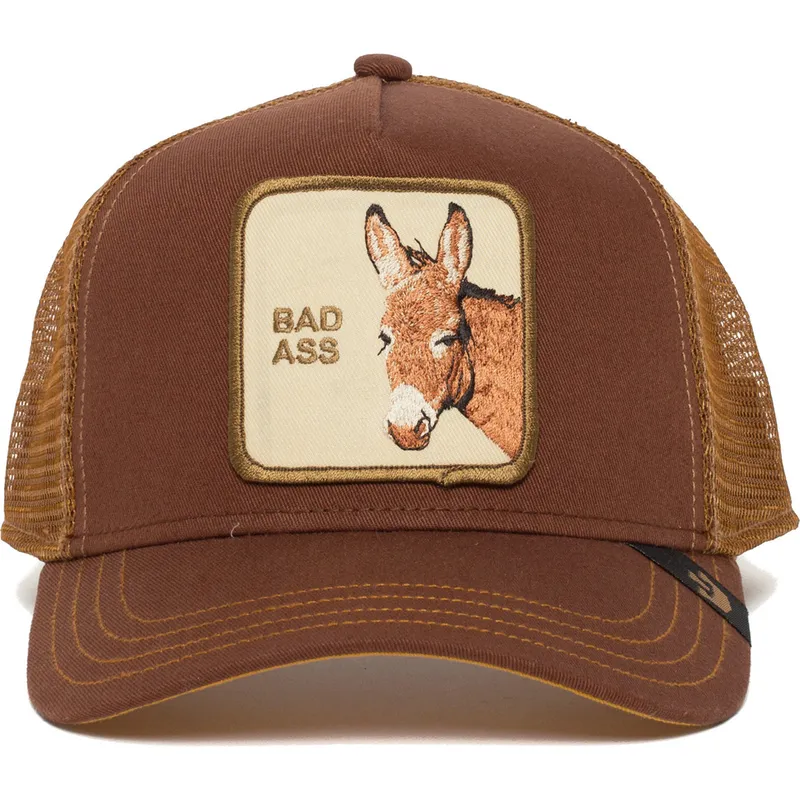 petten-gebogen-bruin-snapback-bad-bad-ass-the-farm-van-goorin-bros