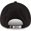 cappellino-visiera-curva-nero-regolabile-9forty-the-league-di-chicago-bulls-nba-di-new-era