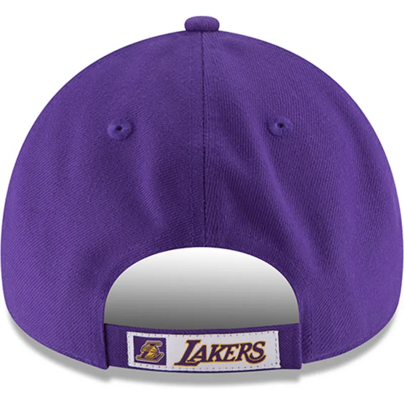 petten-gebogen-paars-verstelbare-band-9forty-the-league-van-los-angeles-lakers-nba-van-new-era