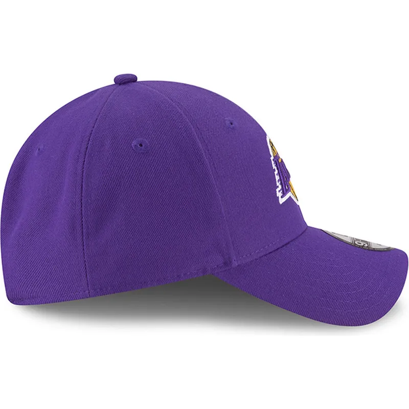 petten-gebogen-violet-verstelbare-band-9forty-the-league-van-los-angeles-lakers-nba-van-new-era