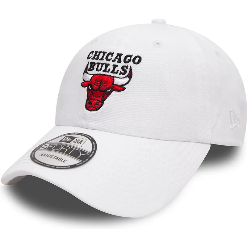 petten-gebogen-wit-verstelbaar-9forty-washed-van-chicago-bulls-nba-van-new-era