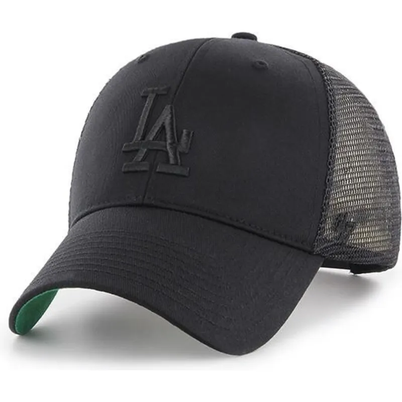petten-gebogen-zwart-snapback-van-los-angeles-dodgers-mlb-van-47-brand