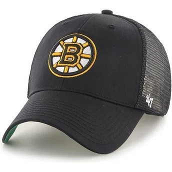 cappellino-trucker-nero-di-boston-bruins-nhl-mvp-branson-di-47-brand