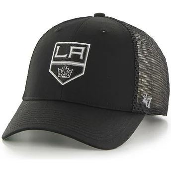 petten-gebogen-zwart-snapback-van-los-angeles-kings-nhl-van-47-brand