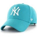 petten-gebogen-blauw-snapback-neptuno-van-new-york-yankees-mlb-van-47-brand