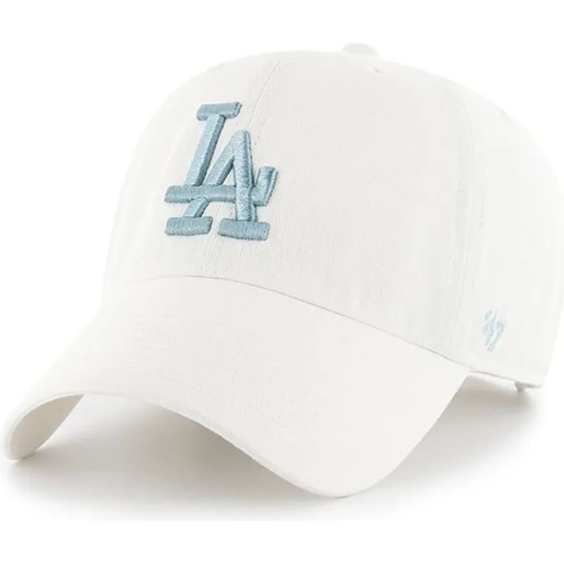 petten-gebogen-wit-verstelbare-band-van-los-angeles-dodgers-mlb-van-47-brand petten-gebogen-wit-verstelbare-band-van-los-angeles-dodgers-mlb-van-47-brand