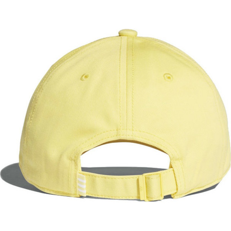 gorra-curva-amarilla-ajustable-trefoil-classic-de-adidas