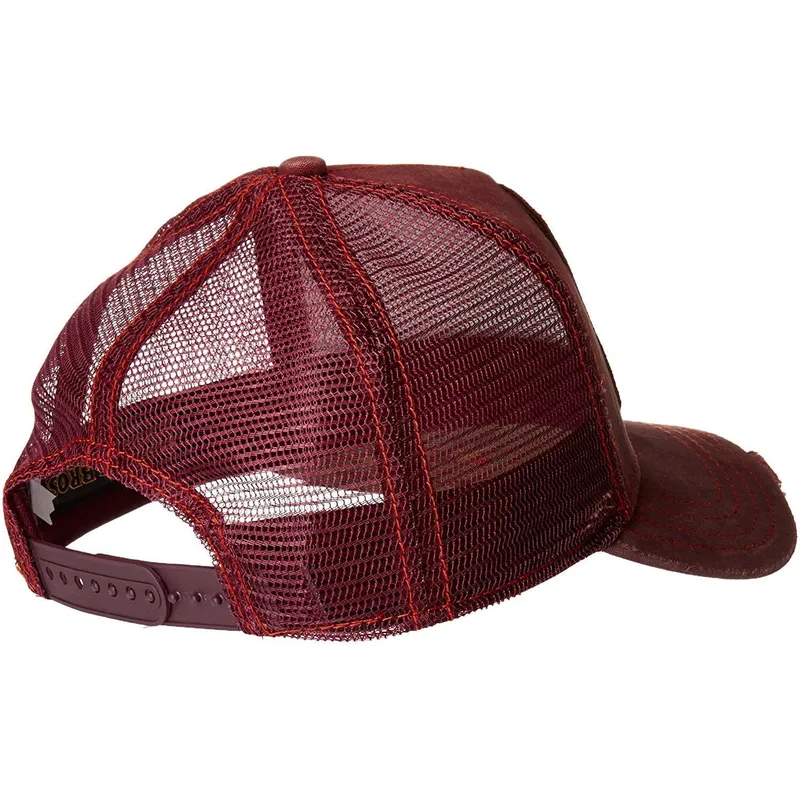 petten-gebogen-rood-snapback-the-farm-van-goorin-bros petten-gebogen-rood-snapback-the-farm-van-goorin-bros