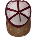 petten-gebogen-rood-snapback-the-farm-van-goorin-bros